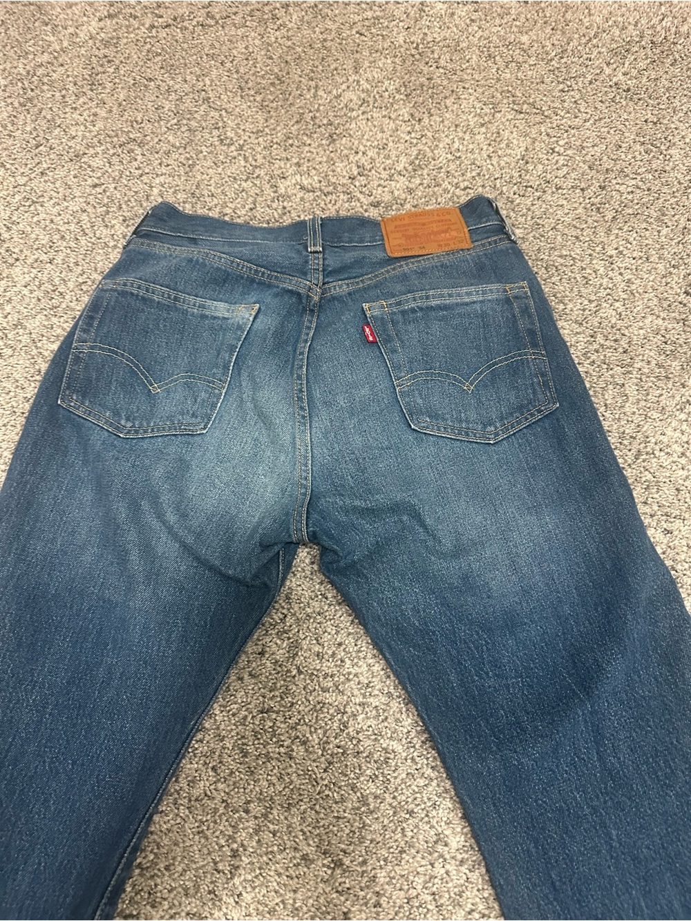 Levi’s Big E button Fly 501